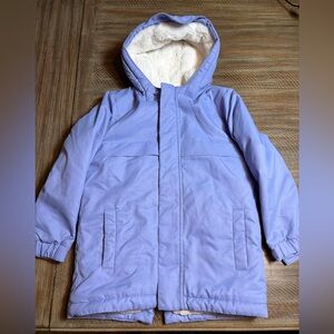 Cat & Jack Lavender Lined Winter Jacket Size Small